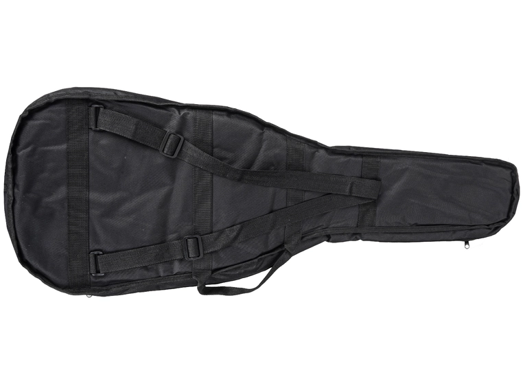 Woodrock gigbag for el-gitar 20mm padding (sort/grå) 
