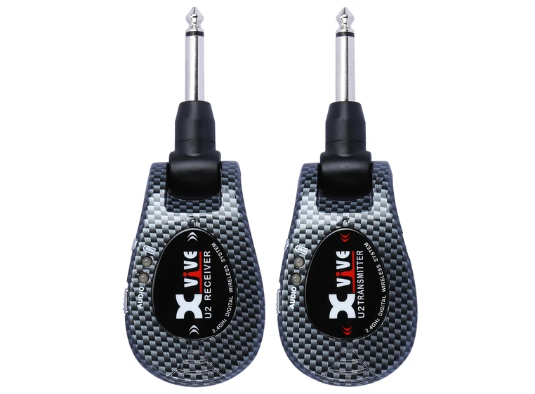 Xvive U2 Trådløst system for gitar/bass Carbon finish 2.4Ghz 