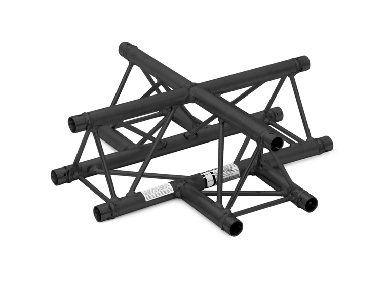 Alutruss Decolock DQ3-SPAC41 4-Way Cross Piece bk 