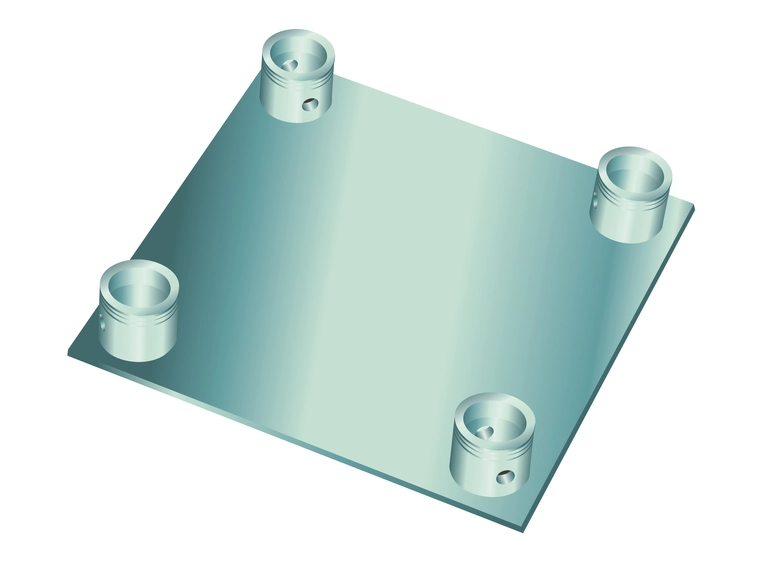 Alutruss Decolock DQ4-SBP Base Plate bk 