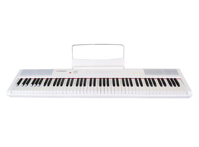 Artesia Performer-WH 88-Key bærbart digitalpiano hvit