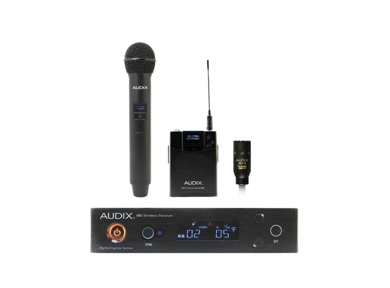 Audix AP61 OM2L10 Trådløst system Combo Med OM2 og ADX10 (522-586MHz) 
