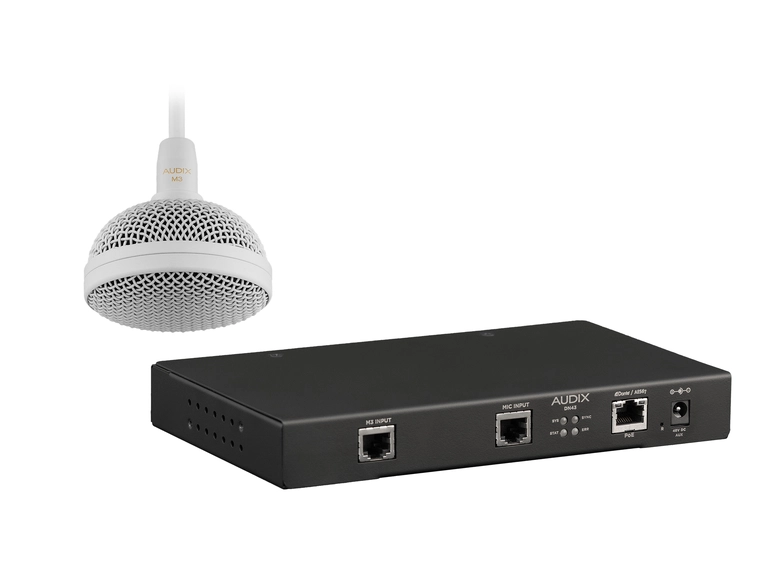 Audix M3WDK Dante | AES67 Microphone Kit 