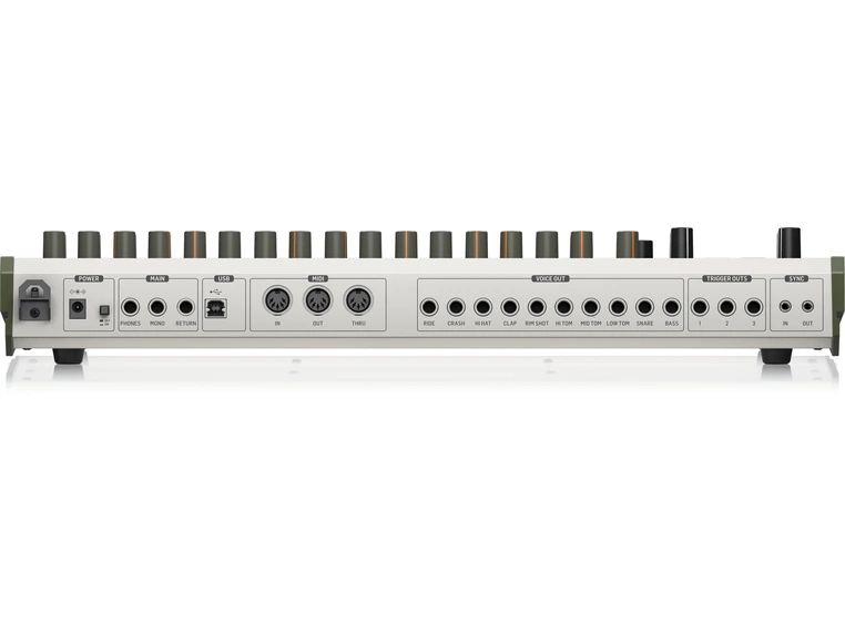 Behringer Rhythm Designer Series RD-9 klassisk analog trommemaskin 