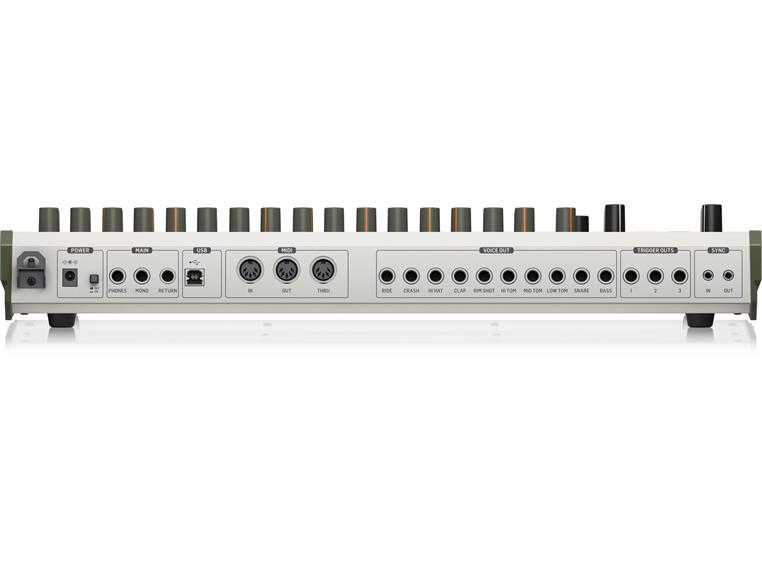 Behringer Rhythm Designer Series RD-9 klassisk analog trommemaskin