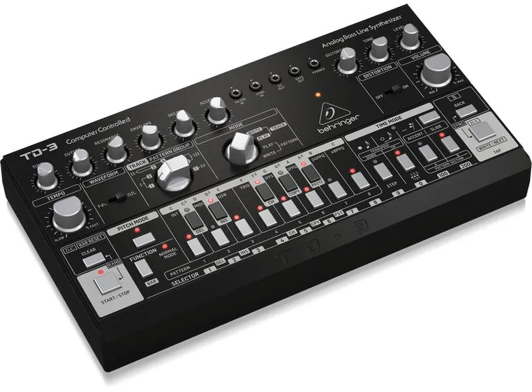 Behringer TD-3-BK Analog Bass Line Synthesizer 