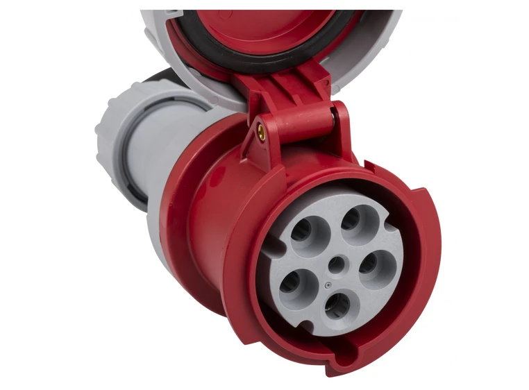 Briteq kabel, 32A/400V 20 meter. Med krymp for merking 