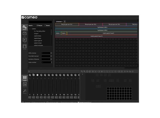 Interfaccia USB-DMX Cameo DVC PRO - 1024 Canali - Con Software E Controllo WiFi