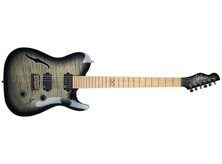 Chapman Guitars ML3 Pro Semi-Hollow Modern Obsidian Burst SN: WMI19010207