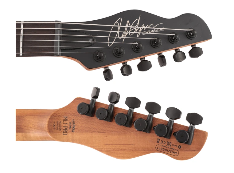 Chapman guitars ML1 Baritone Pro Modern Cyber Black 
