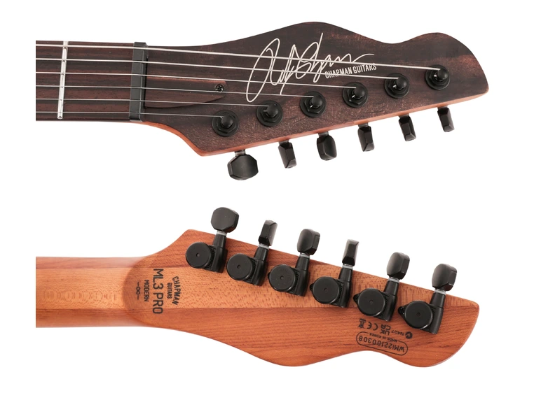 Chapman guitars ML3 Pro Modern Habanero Orange Satin Metallic 