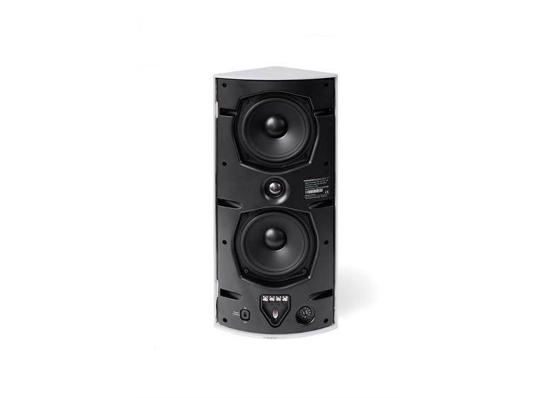 Cornered Audio Ci5-V-B høyttaler passiv 2x5.5" 80w 8ohm/100v Sort, pris pr stk