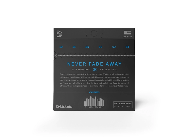 D'Addario XTAPB1253 Western XT (012-053) Phos.Bronze 