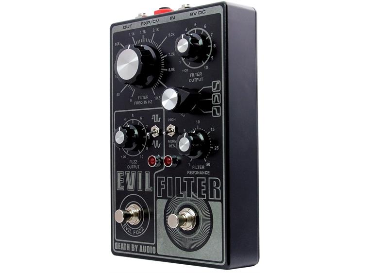 Death By Audio Evil Filter Psycho HP/BP/LP Filter with switchable Fuzz