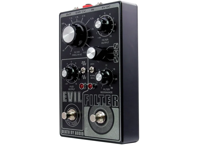 Death By Audio Evil Filter Psycho HP/BP/LP Filter with switchable Fuzz 