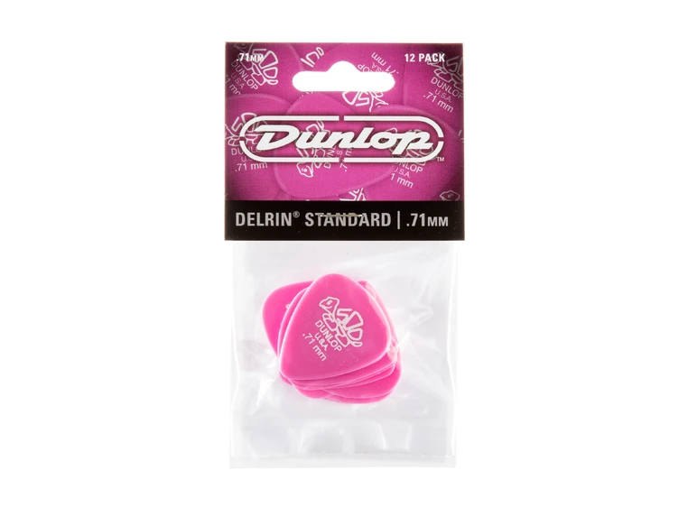 Dunlop 41P.71 Delrin 500 Standard 12-Pack 