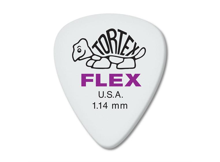 Dunlop 428P1.14 Tortex Flex Standard 12-Pack