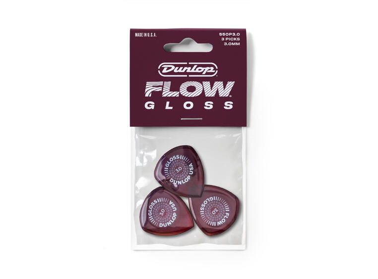 Dunlop 550P3.0 Flow Gloss 3-pakning