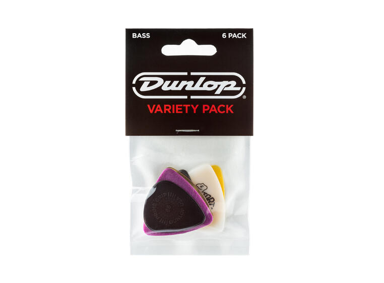 Dunlop PVP117 Bass Variety Pack 6-pakning
