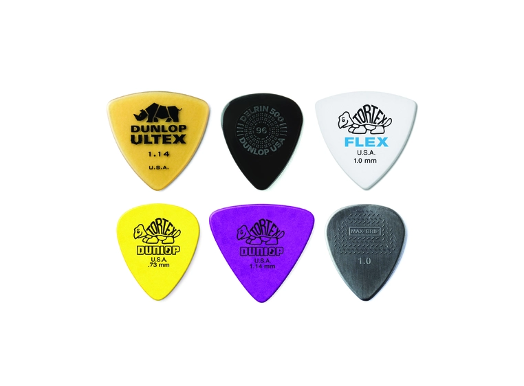 Dunlop PVP117 Bass Variety Pack 6-pakning 