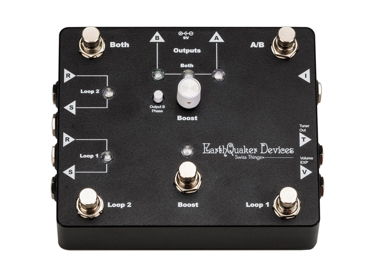 EarthQuaker devices Swiss Things All-in-one pedalboard reconciliation 