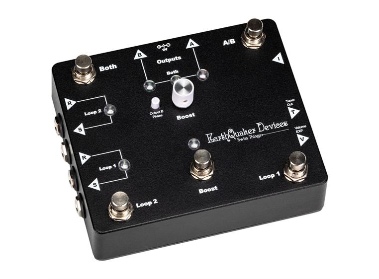 EarthQuaker devices Swiss Things™ All-in-one pedalboard reconciliation