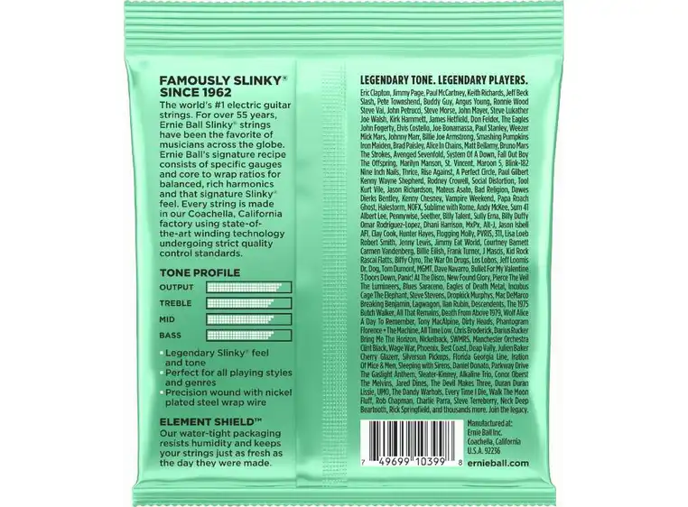 Ernie Ball EB-2229 Hyper Slinky Nickel (008-042) 