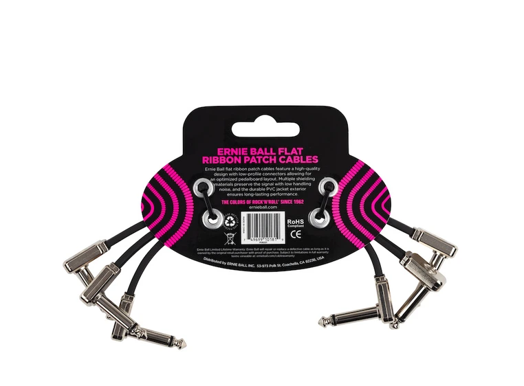 Ernie Ball EB-6221 Patch Flat 15cm 3PC 