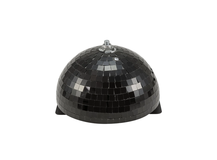 Eurolite Half Mirror Ball 20cm black motorized 