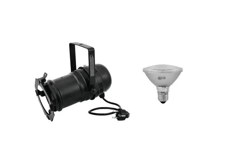 Eurolite Set PAR-30 Spot black & PAR-30 230V SMD 11W E-27 LED 3000K 
