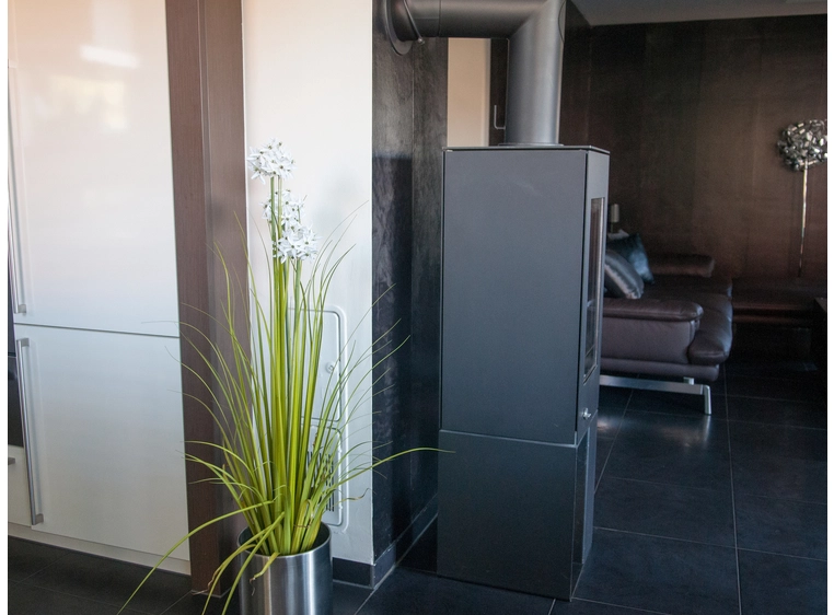 Europalms Allium grass artificial plant, white, 120 cm 