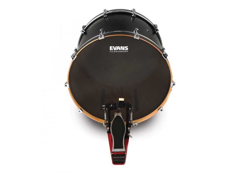 Evans BD24S01 24" Basstrommeskinn Soundoff Mesh Head 