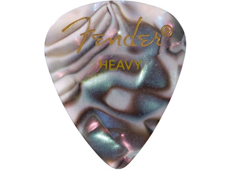 Fender 351 Shape, Abalone, Heavy (12-pakning)