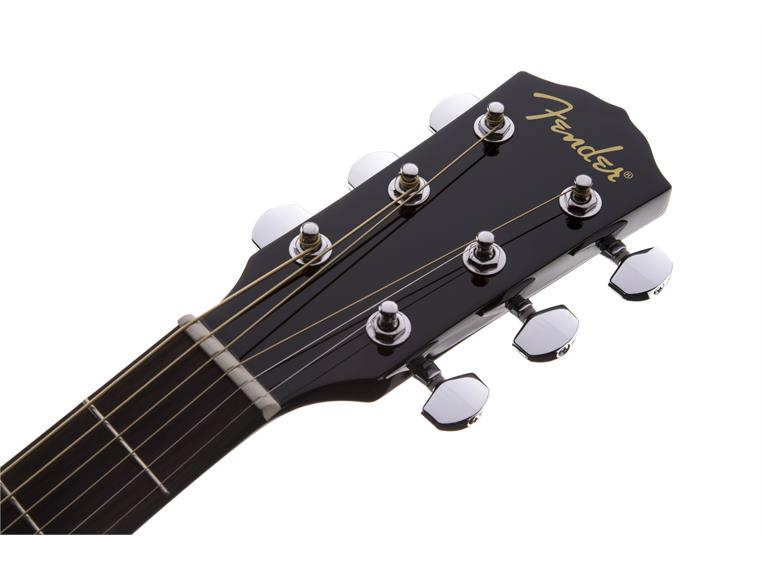 Fender CD-60 Dread V3 DS Black, Walnut Fingerboard