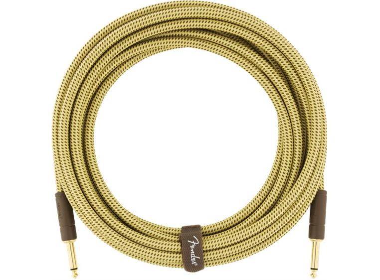 Fender Deluxe Series Instrument Cable Straight/Straight, 18.6', Tweed