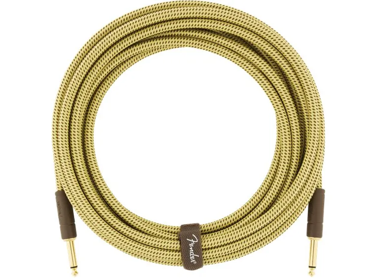 Fender Deluxe Series Instrument Cable Straight/Straight, 18.6', Tweed 