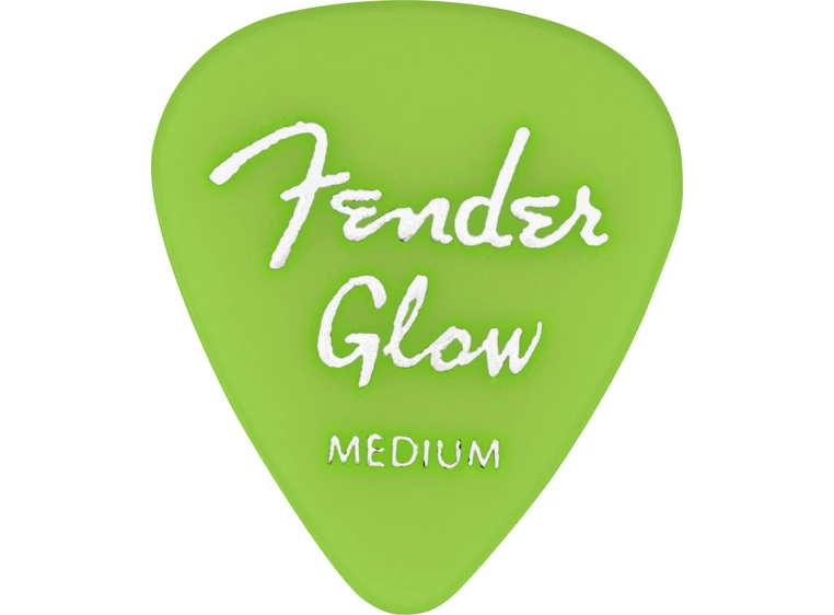 Fender Glow In The Dark Picks, 12 pack Glow in the Dark 