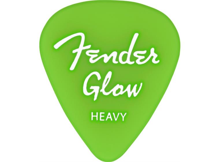 Fender Glow In The Dark Picks, 12 pack Glow in the Dark
