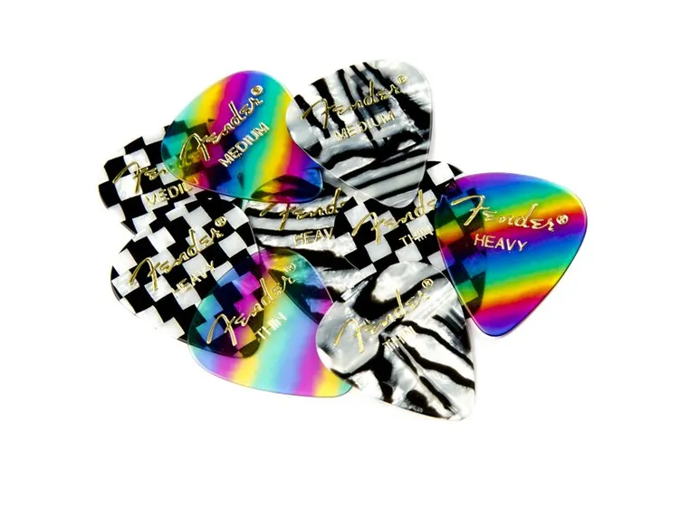 Fender Rainbow, 351 Shape, Heavy (12 Pack) 