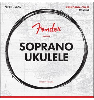 Fender Soprano Ukulele Strings Set of Four