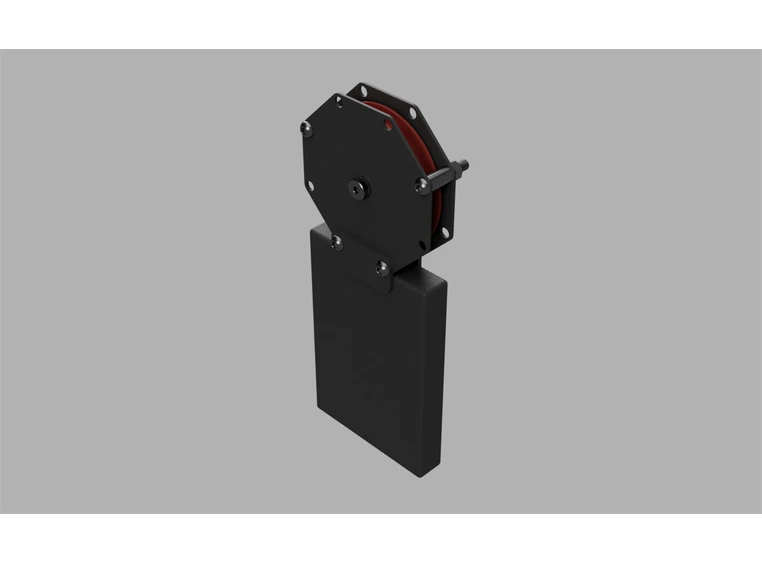 FlexRail snorstrammer vekt Sort / rød snorstrammer trinse med vekt 