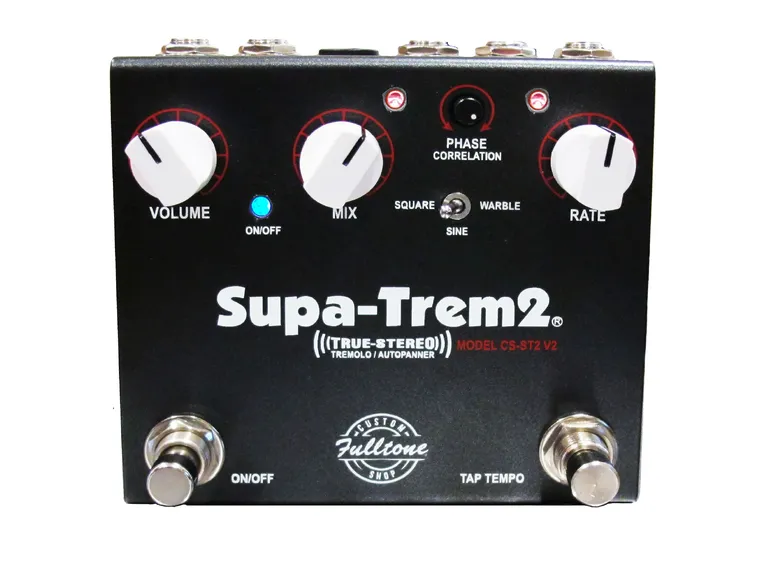 Fulltone Supa-Trem 2 v2 Custom Shop Upgraded tremolo and now even smaller! 
