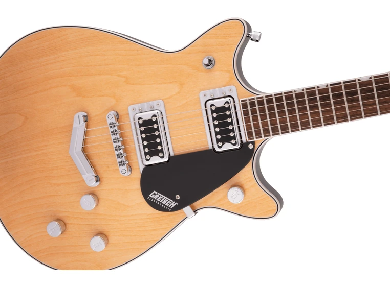 Gretsch G5222 Electromatic Dbl Jet BT V-Stoptail, Laurel FB, Aged Natural 
