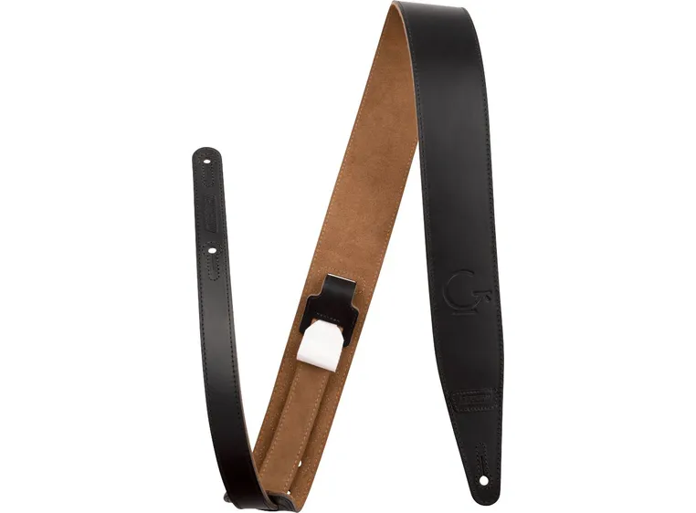 Gretsch G Brand Leather Strap Black 3" 