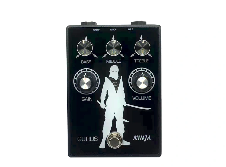 Gurus NINJA Hi-Voltage Tube Distortion Pedal 