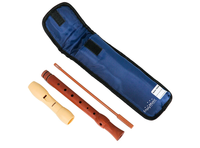 Hohner C-Sopran, 2-parts, wooden body plastic head in ivory, german, B95850 