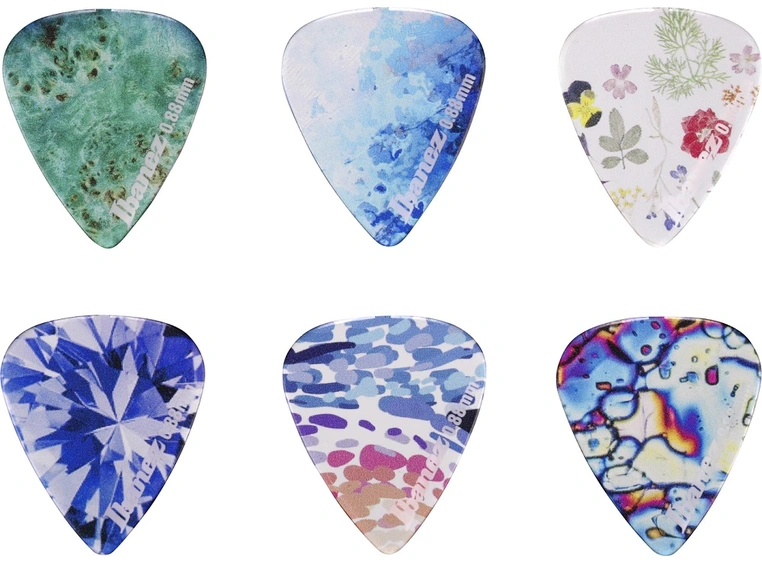 Ibanez PCP14MH-C1 Plekter 6-Pack Kaleido Medium Heavy 0.88 