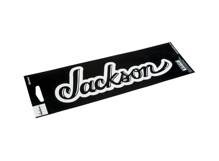 Jackson Vinyl Sticker, Black
