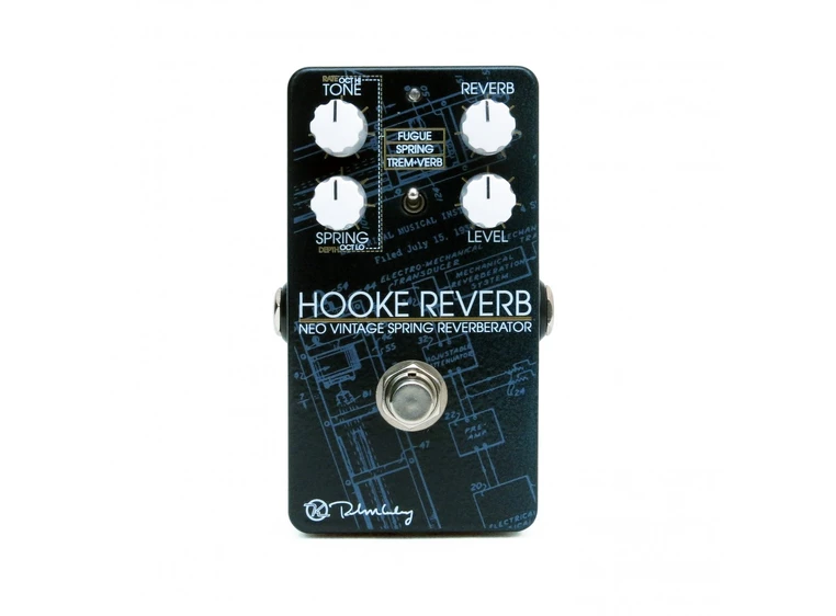 Keeley Hooke Reverb Spring/Octave Reverb pedal with Tremolo 