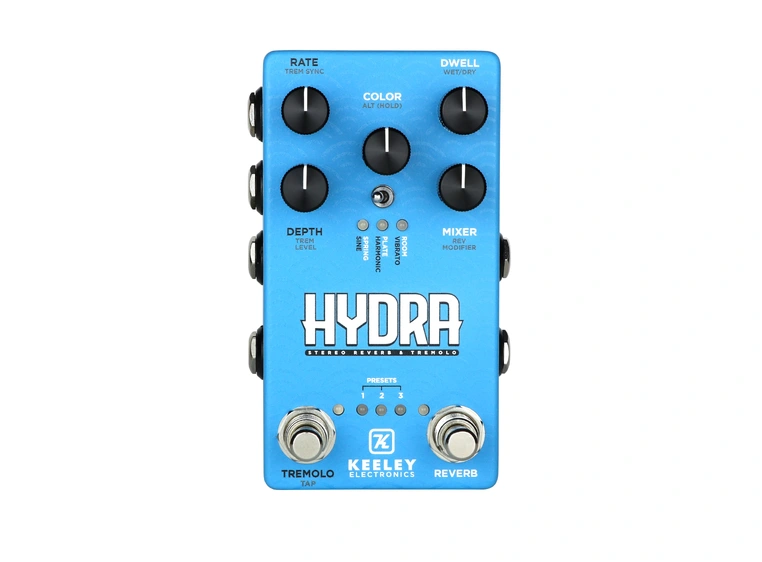 Keeley Hydra Stereo Reverb & Tremolo 